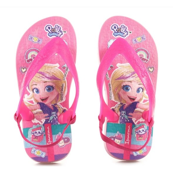 CHINELO IPANEMA POLLY E MAX BABY ROSA/ROSA CHINELO IPANEMA POLLY E MAX BABY ROSA/ROSA