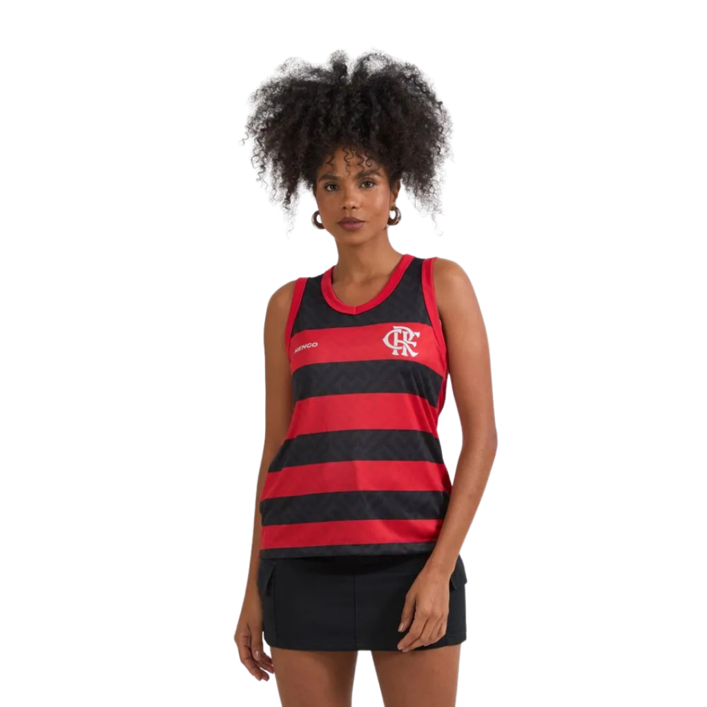 Regata Flamengo Nos Feminina Braziline em Oferta na Shopee