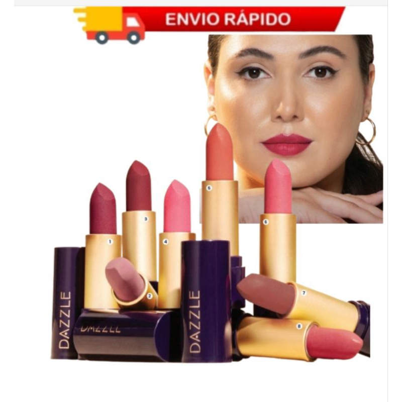 Batom Bala Matte Velvet 3g Escolha Sua Cor Favorita - Maquiagem Hinode