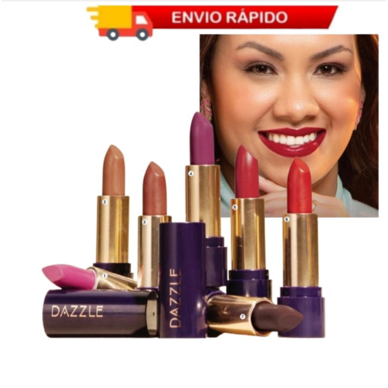 Batom Bala Hidratante Dazzle 4g Hinode - Escolha Sua Cor Favorita!