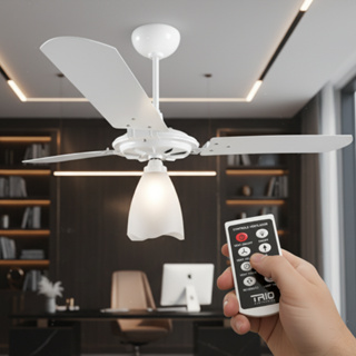 Ventilador de Teto Yris Branco 127V 150W Ventex + Controle Remoto em Oferta na Shopee