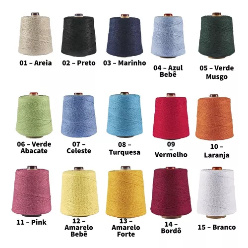 Barbante EcoBrasil 2kg FIO 08 (Soberano)