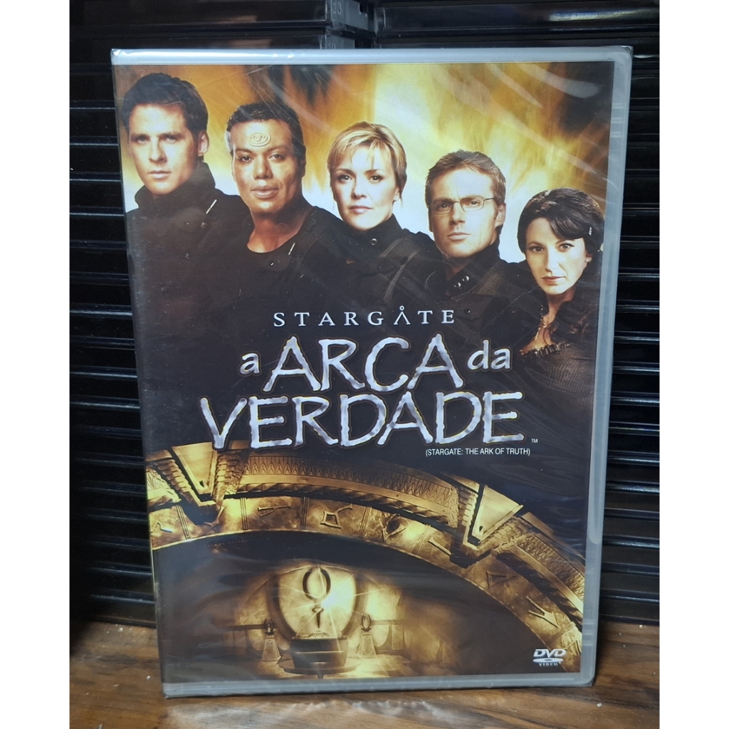 Stargate A Arca da Verdade DVD MGM 2008 Novo lacrado raro