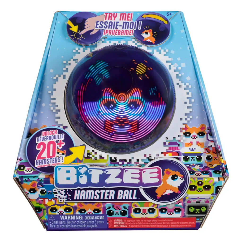 Brinquedo Bitzee Pet Virtual Bola De Hamster E Amigos - Sunny 3817 em Oferta na Shopee