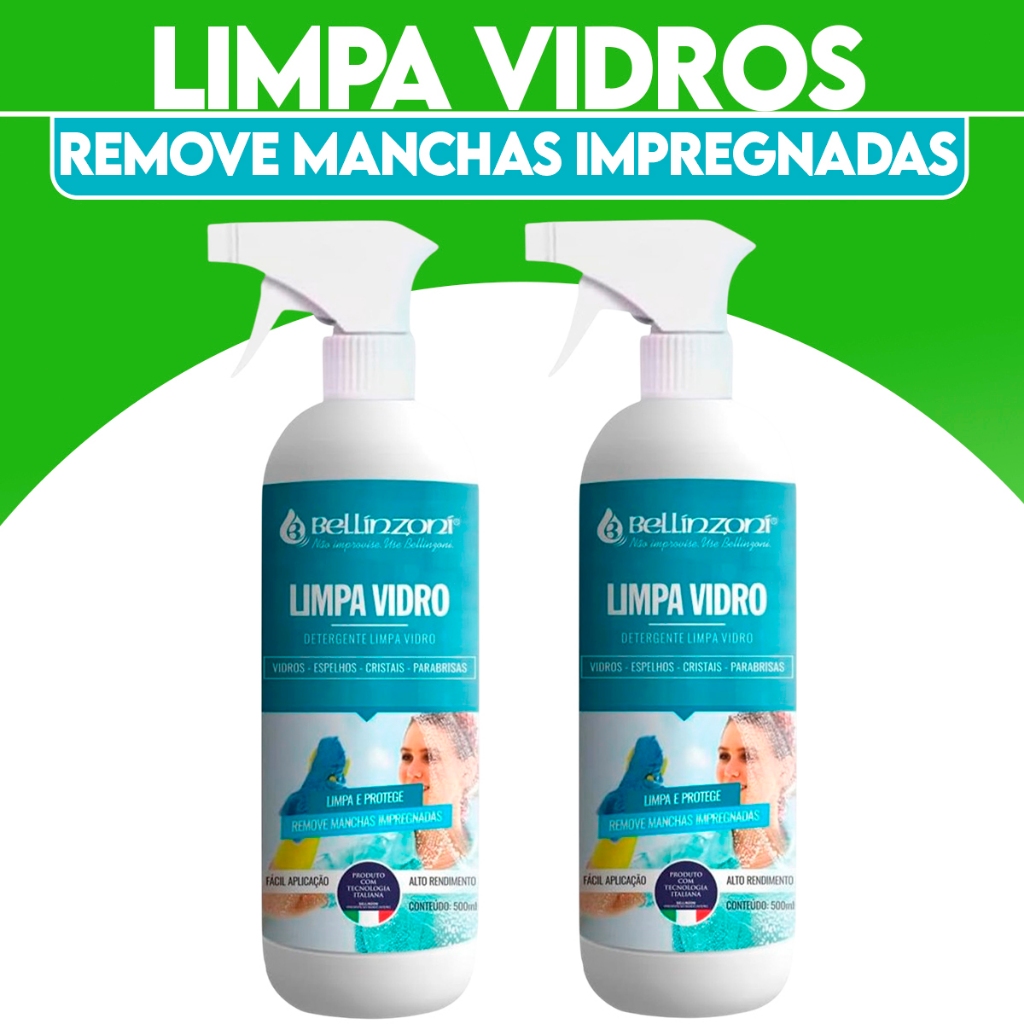 Limpa Residuos de Vidros Com Facilidade 500ml Bellinzoni em Oferta na Shopee