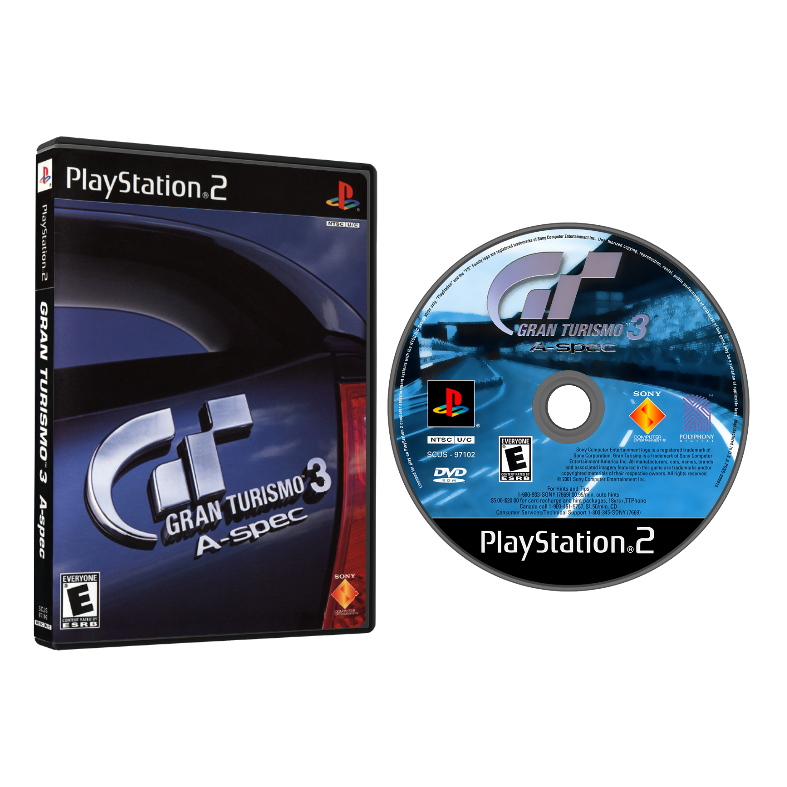 Jogo Gran Turismo 3 A-Spec Para PS2 Playstation 2