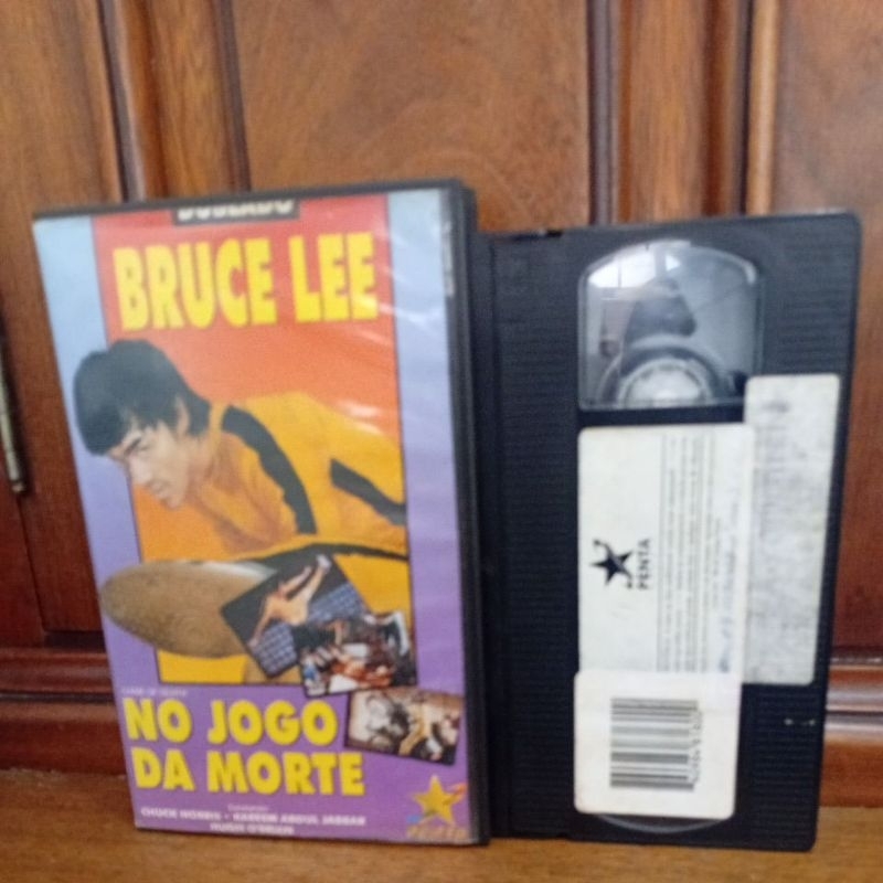 VHS Bruce Lee No jogo da Morte.