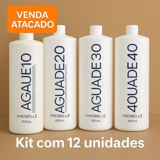 Agua Oxigenada Cremosa 10,20,30 e 40 Volumes Kit c/ 12 unidades ESCOLHA SEU KIT em Oferta na Shopee