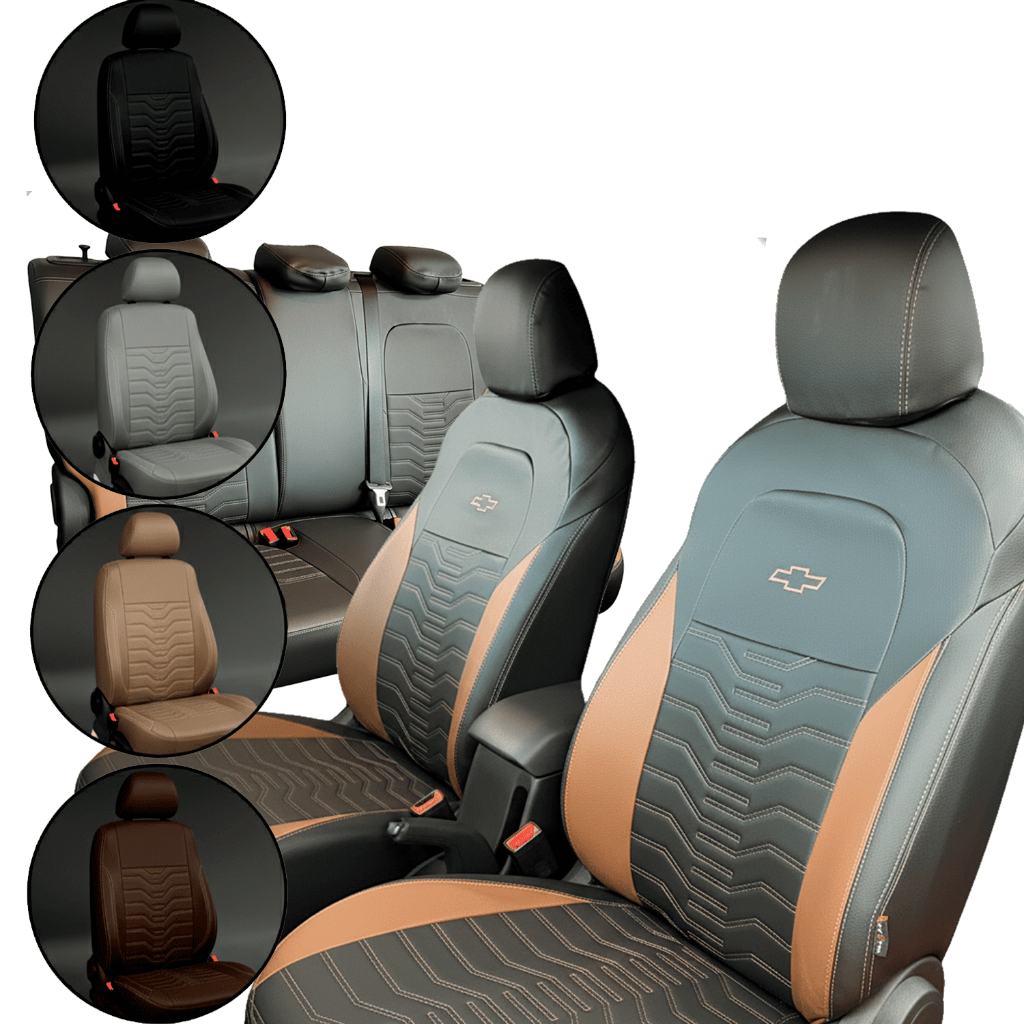Capa de Couro para Banco Personalizada Chevrolet Spin 7 Lugares