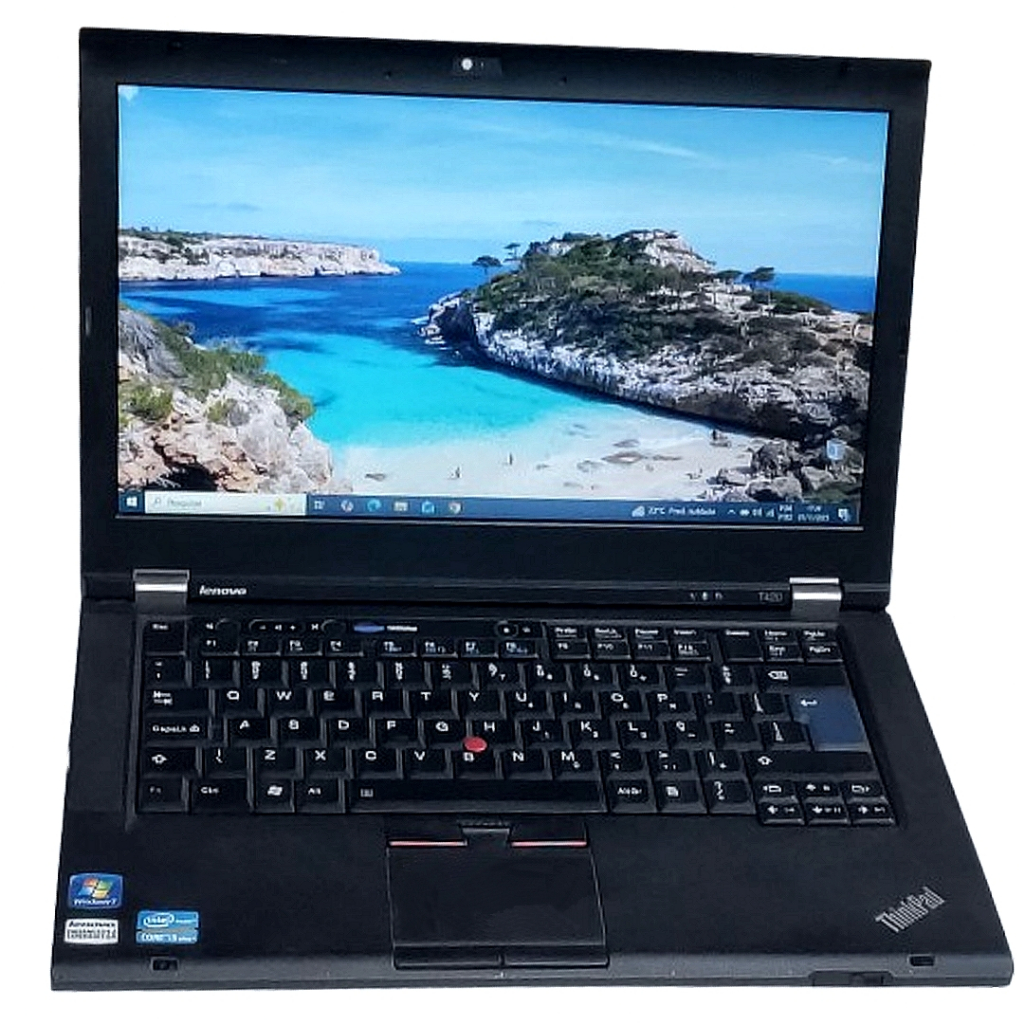 NOTEBOOK LENOVO THINKPAD 14' INTEL CORE i5 8GB HD 500Gb SSD 128 Gb -COR PRETO