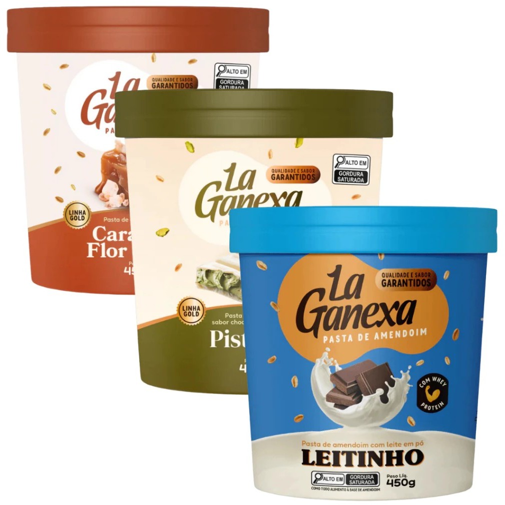 Pasta Amendoim 450g - La Ganexa em Oferta na Shopee