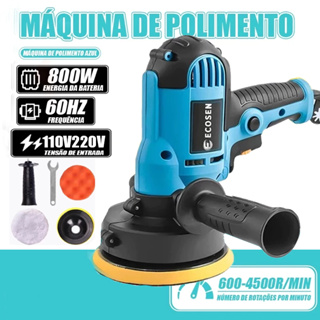 Lixadeira  Multi Funçoes 800W 6 Velocidades Completa - Politriz Polidor 220V 60HI4500R/MIN em Oferta na Shopee