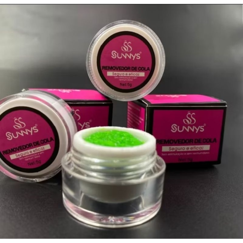 sunnys Removedor Em Gel Sunnys Remove Cola De Alongamento De Cílios em Oferta na Shopee