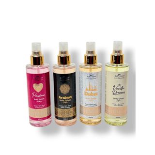 Kit 04 Body Splash Arabé Bell Corpus 200ml em Oferta na Shopee