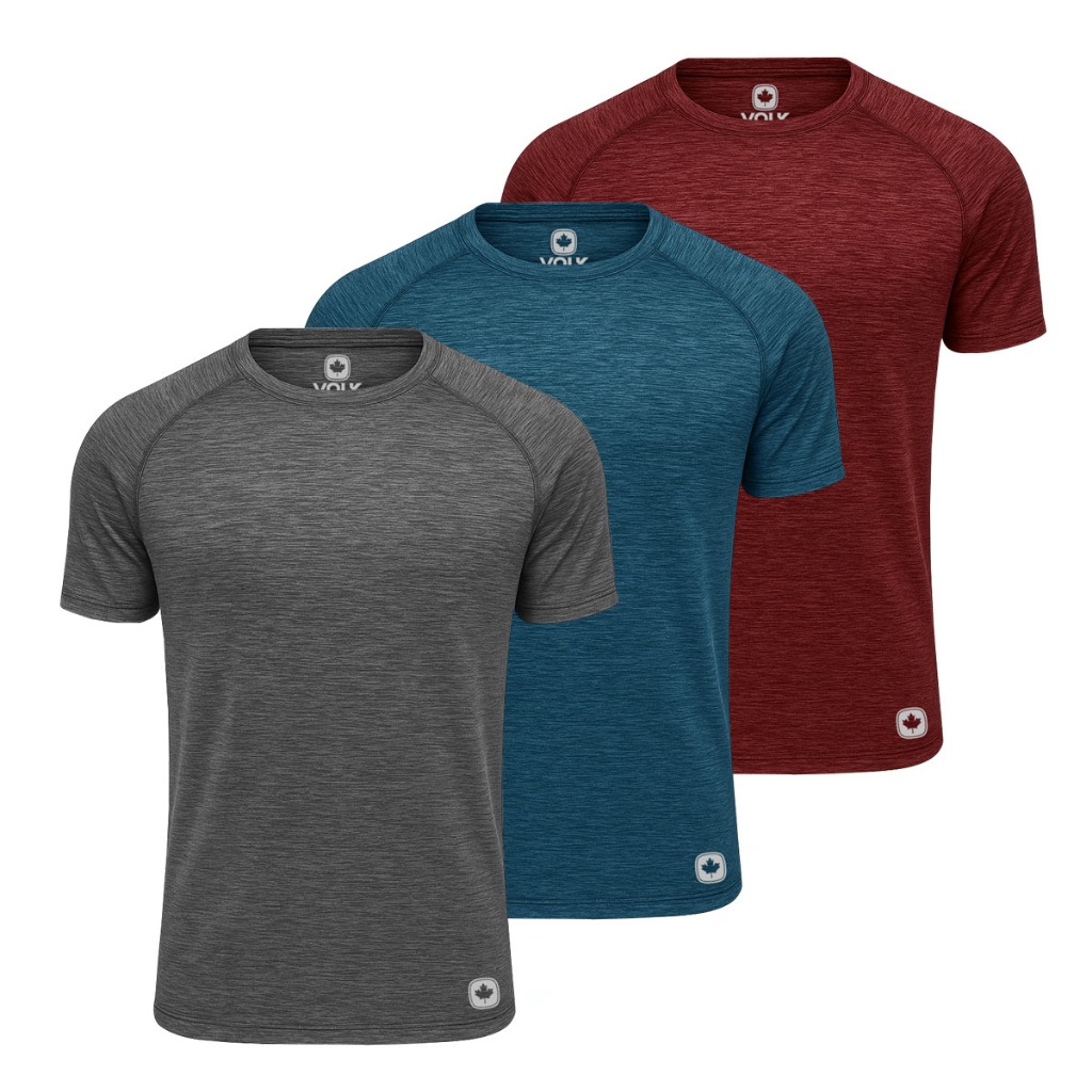 Kit 3 Camisa Térmica Masculina DryFit Proteção Segunda Pele Proteção Solar Uv Academia Treino