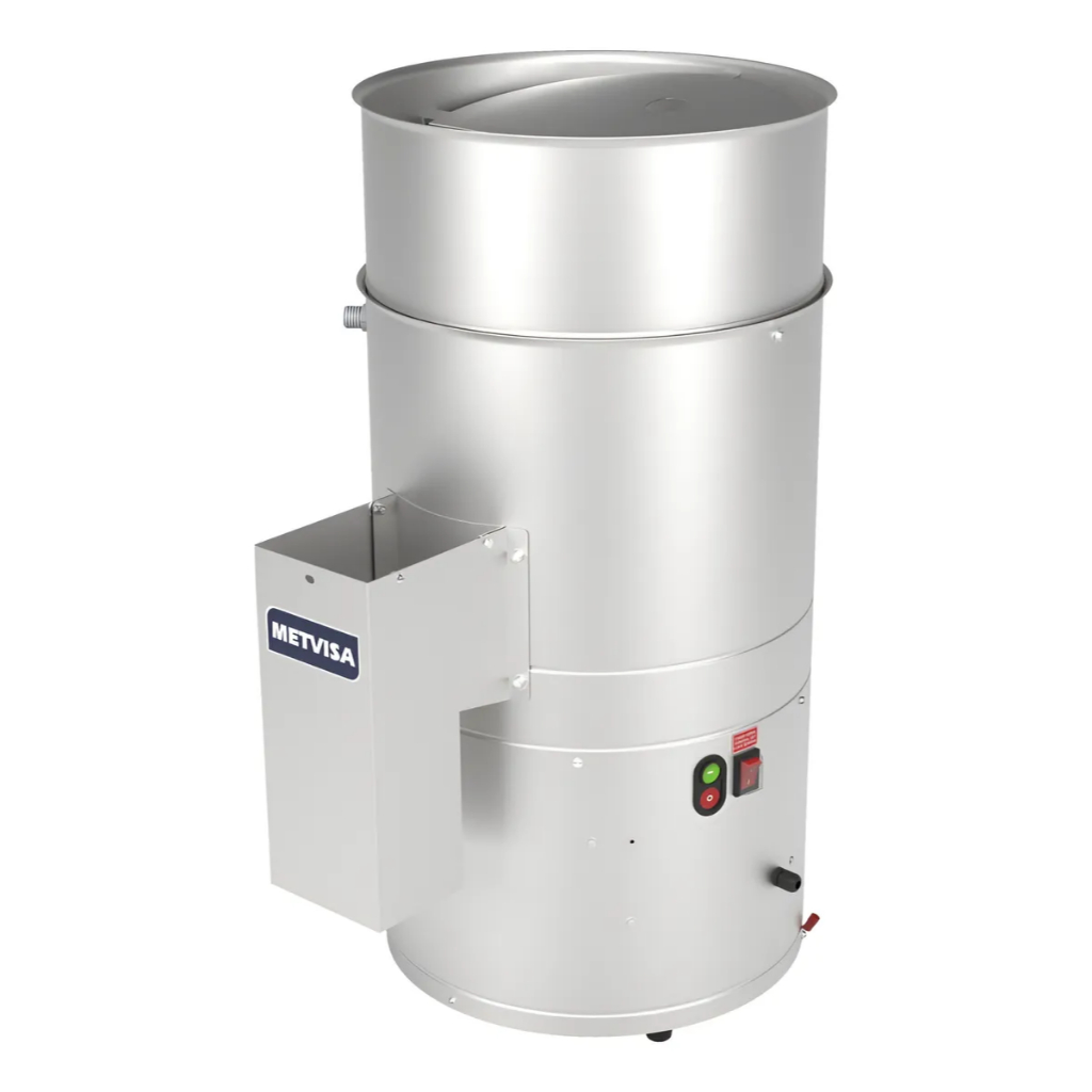 Descascador de Batatas/Legumes Aço Inox 6kg (220V) - Metvisa