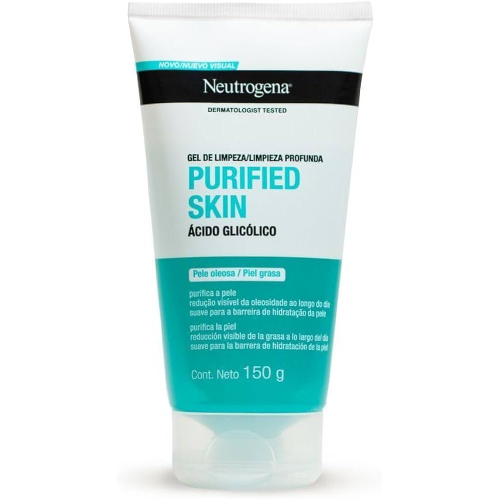 Neutrogena Purified Skin - Gel de Limpeza Facial 150g em Oferta na Shopee