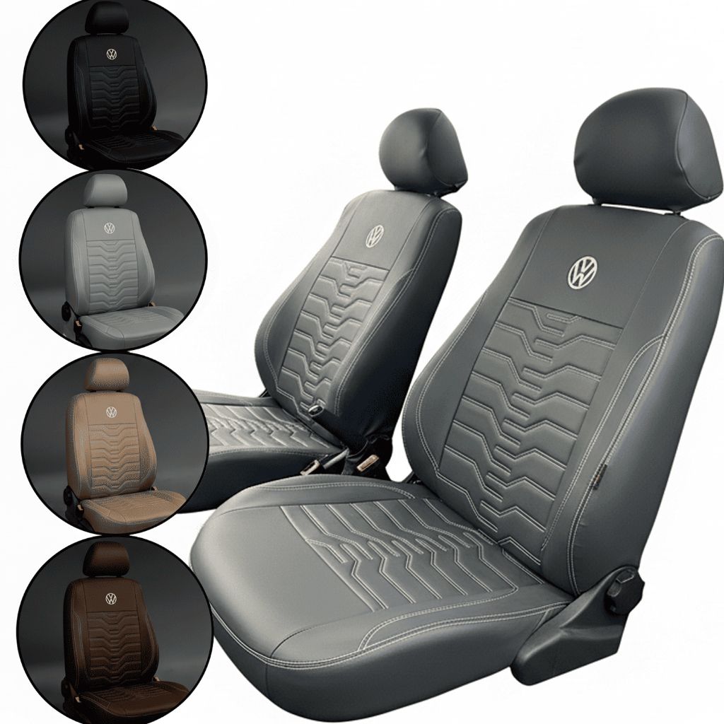 Capa de Couro para Banco Personalizada Volkswagen Saveiro G1 G2 G3 G4 G5 G6 G7 G8 Cabine Dupla