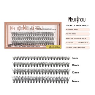 New Show Uma Caixa Cílios extensão de Cilios Postiços 6D MINK 10P/20P/30P/40P -Tufos sem …
