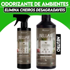 Spray Neutro Para Ambientes e Tecidos Odorizador Completo Para Casa 1l Bellinzoni