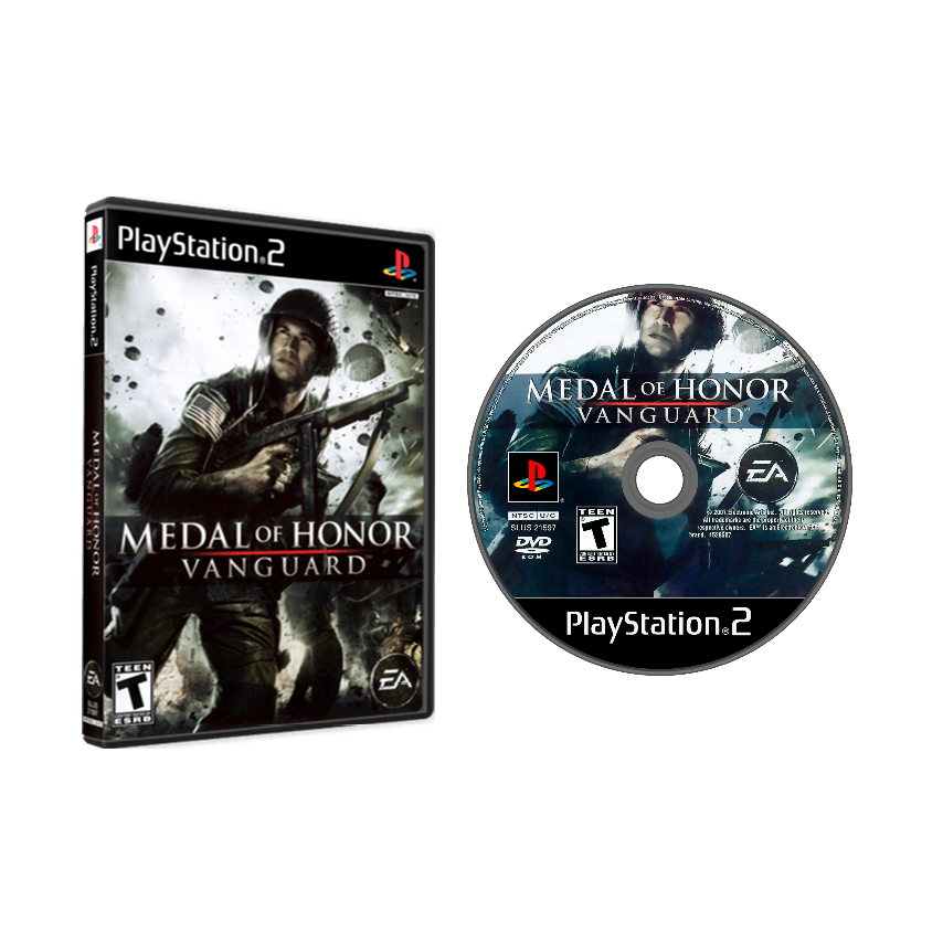 Jogo Medal of Honor Vanguard Para PS2 Playstation 2