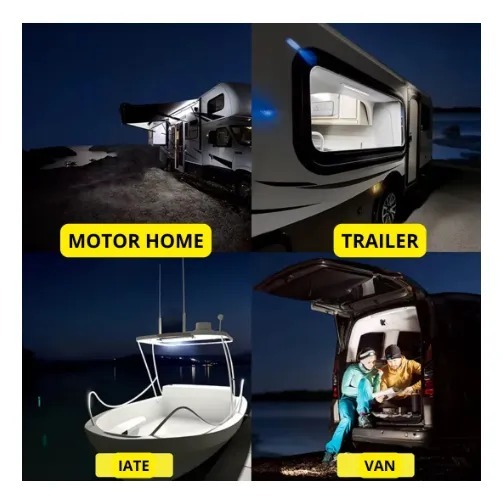 Barra Led Universal MOTORHOME/BARCO/BAÚ/TRAILER/FOOD TRUCK/Caixa De Cozinha /Cabine - 9-24v