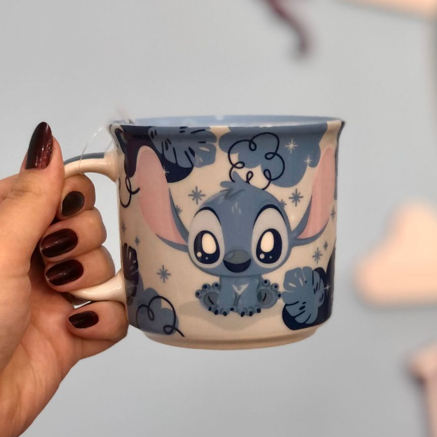 Caneca Tom Stitch Fofinho 350ml - Disney - Zona Criativa