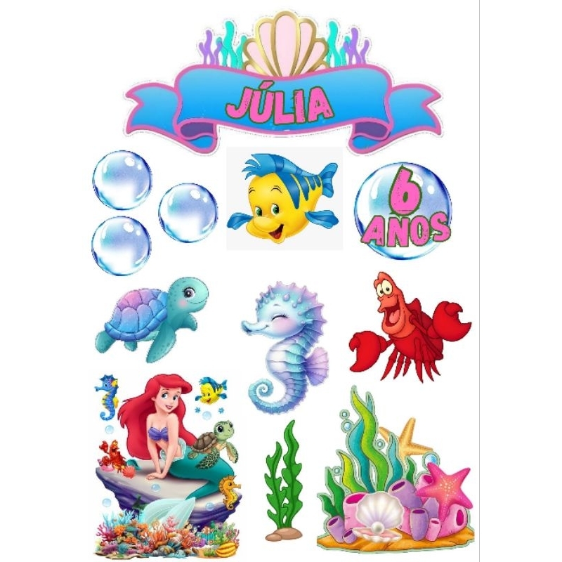 Topper de Bolo Ariel: Guia e Onde Comprar | BuscaProdutos
