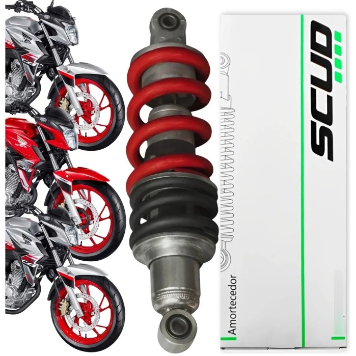 Amortecedor Traseiro Scud Honda Cb 250 Twister 2016 A 2023