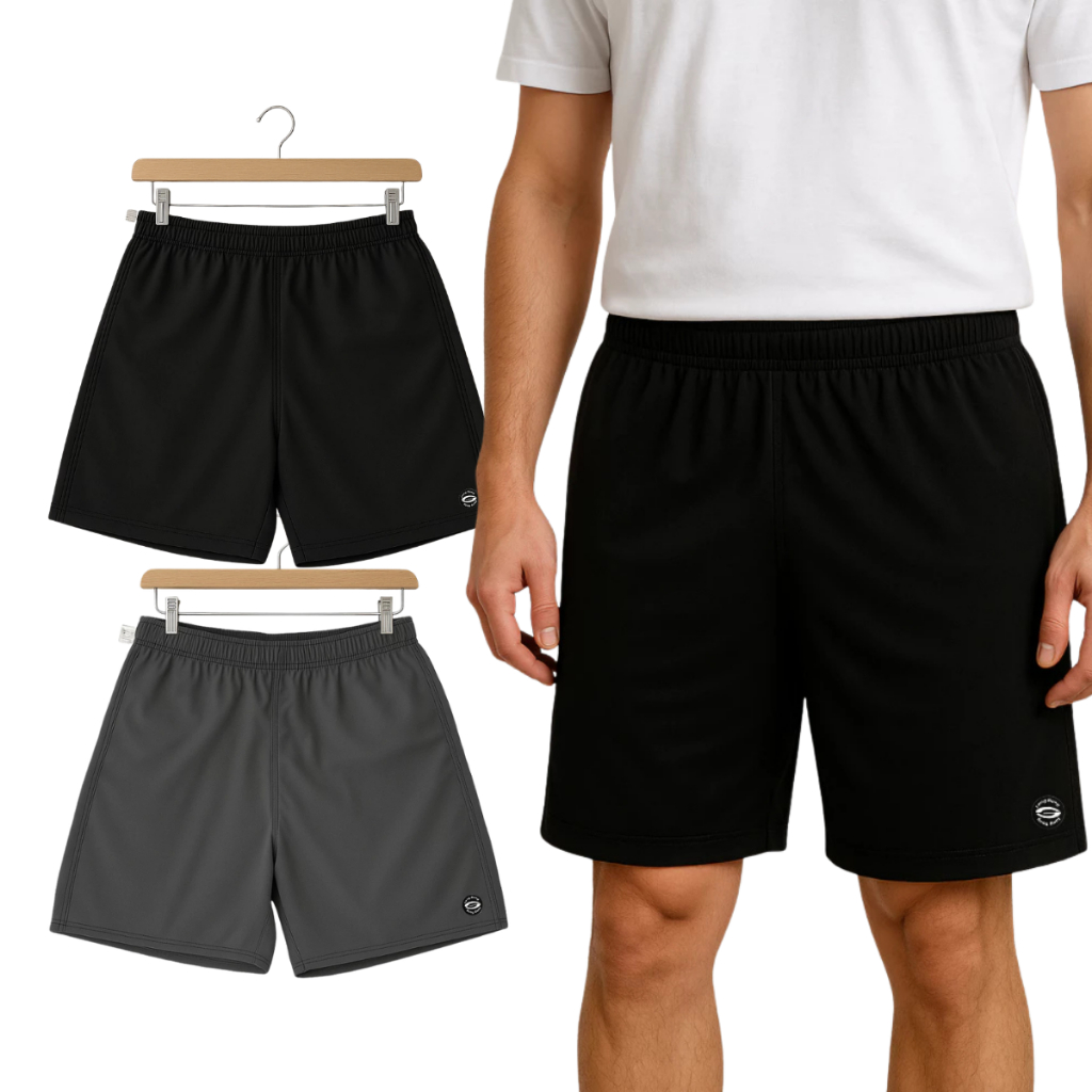 Bermuda Masculina Plus Size Tactel Leve Estilo Oversized Confortavel Casual Treino Passeio Poliester