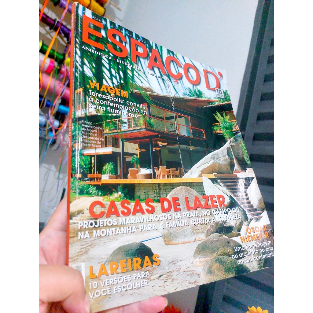 Revista Espaço D Arquitetura, Decoração, Modo de Vida Ano 11 nº117