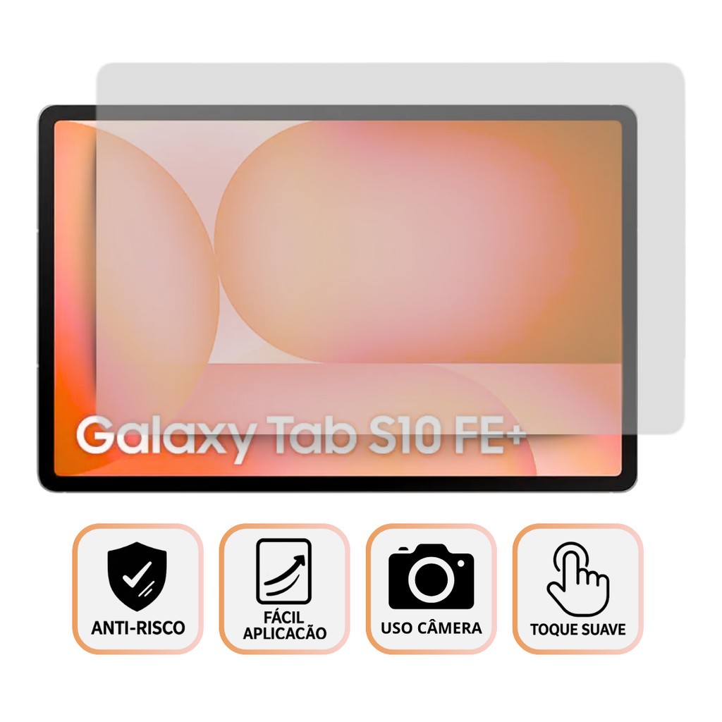 Película Fosca Para Tablet Galaxy Tab S10 FE + (S10 FE Plus) - 13.1 Pol. - X620 