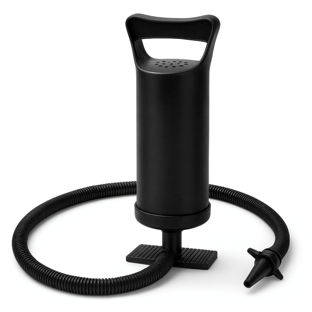 Bomba De Ar Para Encher Piscinas, Colchão Inflável, Boia, Colete inflável, Botes, Bicos Adaptadores e Mangueira Flexível em Oferta na Shopee