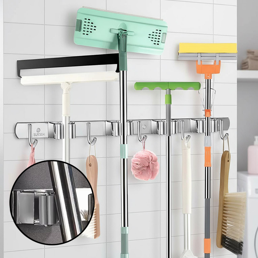 Suporte Vassoura Inox 9: Onde Comprar | BuscaProdutos