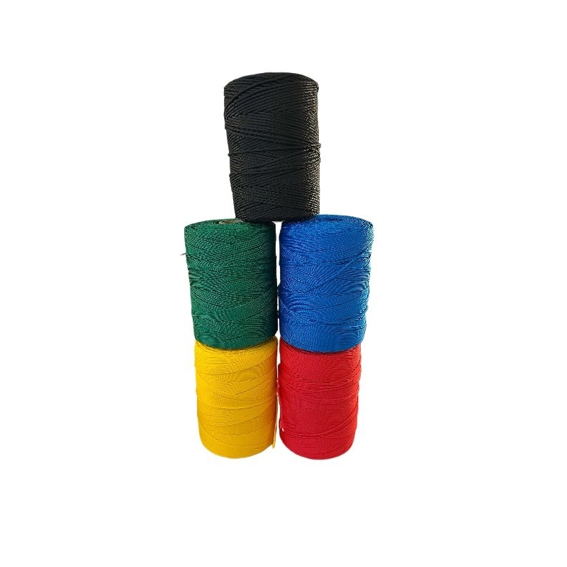 CORDA TÇ 2mm PRETA, VERDE, VERMELHA, AZUL, AMARELA ou RAMI c/ metragem variada- Polipropileno (seda) para varal, redes em Oferta na Shopee