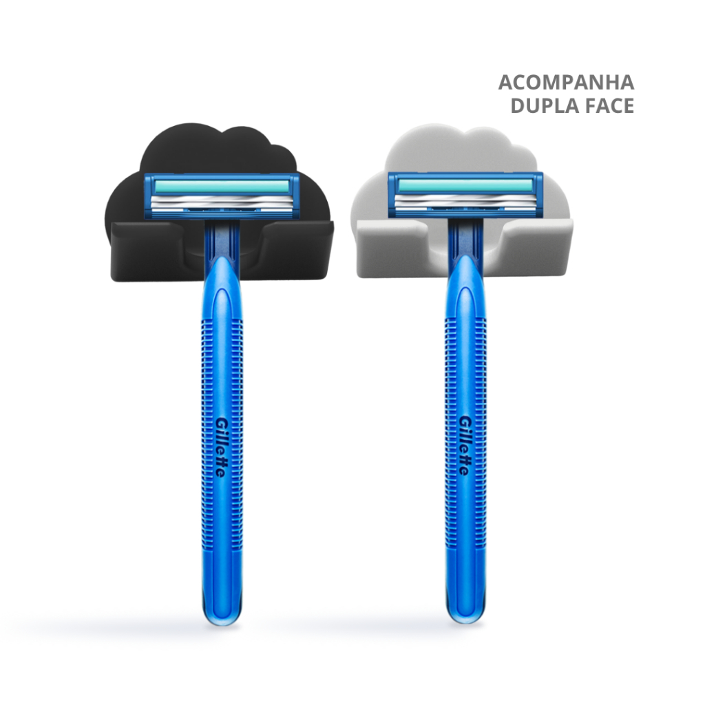 Kit 2/3/4 Suporte para Aparelho De Barbear Nuvem em Oferta na Shopee