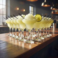 Taças de Margarita, Jogo Taça de Vidro para Drink 12 Peças, 300ml - Ruvolo