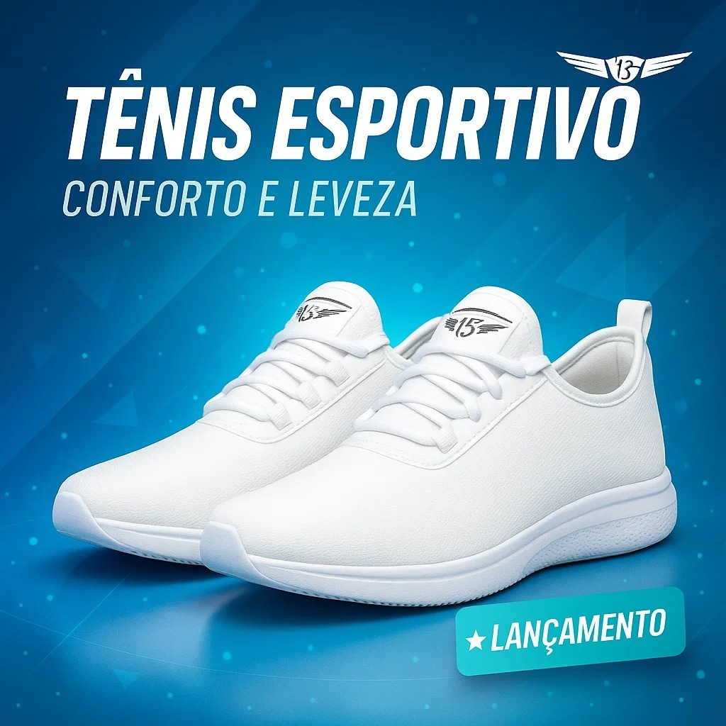 Tênis Esportivo Unissex Caminhada Corrida Academia Leve Confortável Amortecedor Diário 34 Ao 43