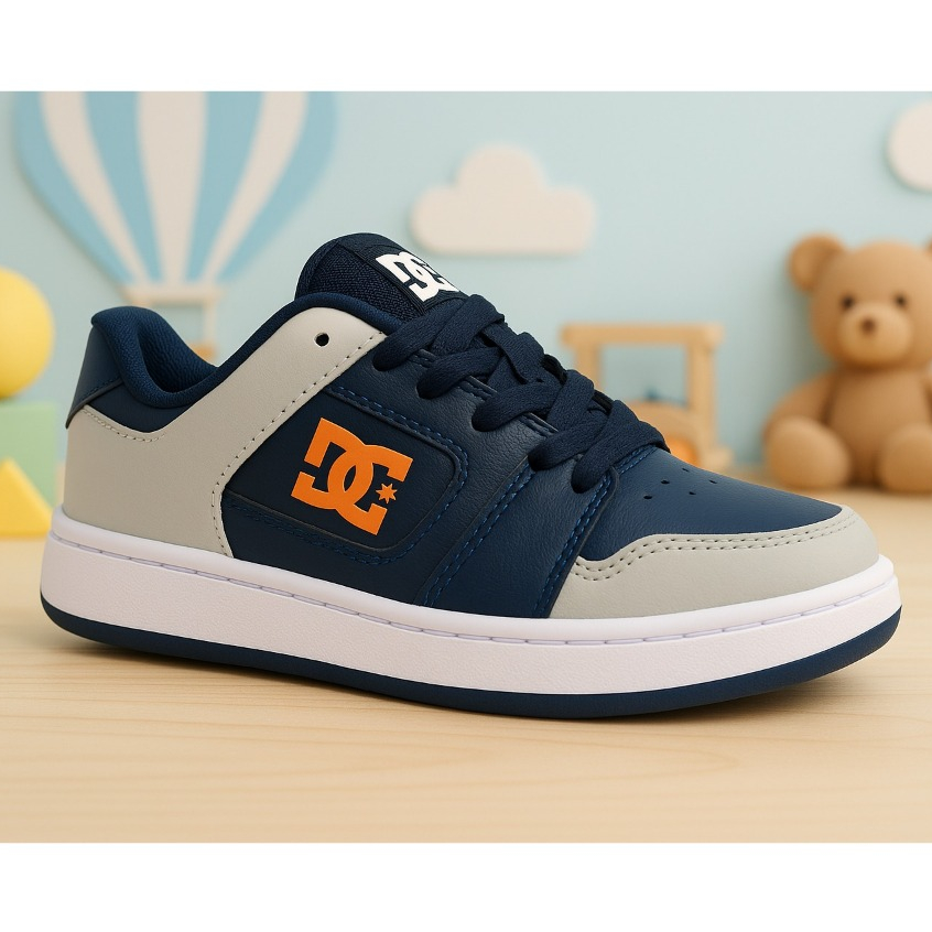 Tênis Infantil DC Manteca Shoes Estiloso Novo Lançamento 26 ao 33 Menino Masculino Escolar Passeio 30%OFF em Oferta na Shopee