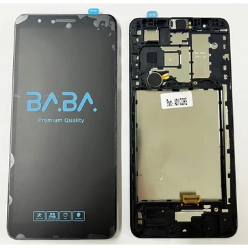Frontal Tela Display Touch Galaxy A01 Core Original PREMIUM Vivid Color C/Aro, Flex Volume, Home e VibraCall