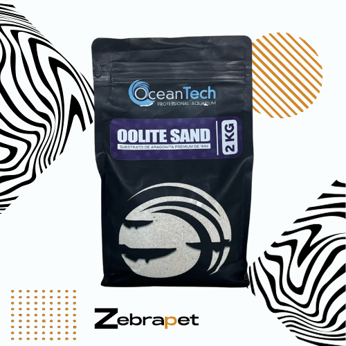 Ocean Tech Oolite Sand 2Kg - Substrato Aquário Marinho ou Ciclídeos