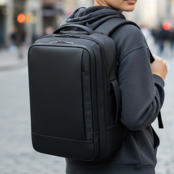 Mochila Viagem Executiva Unissex Com Grande Capacidade Expansível e Resistente à Água