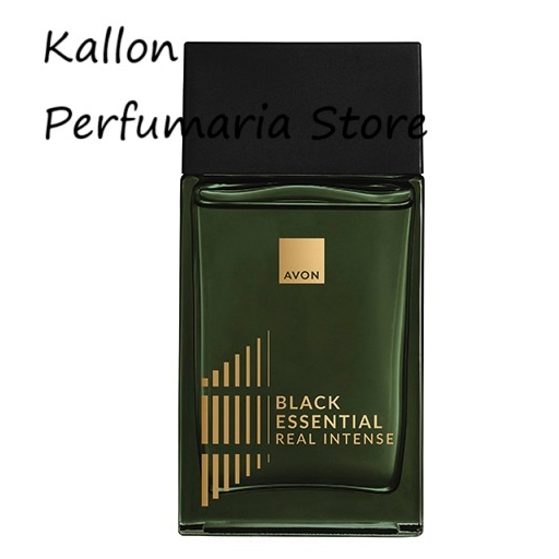 Perfume Black Essential Real Intense 100 ml, Deo Colônia, Amadeirado, Avon em Oferta na Shopee