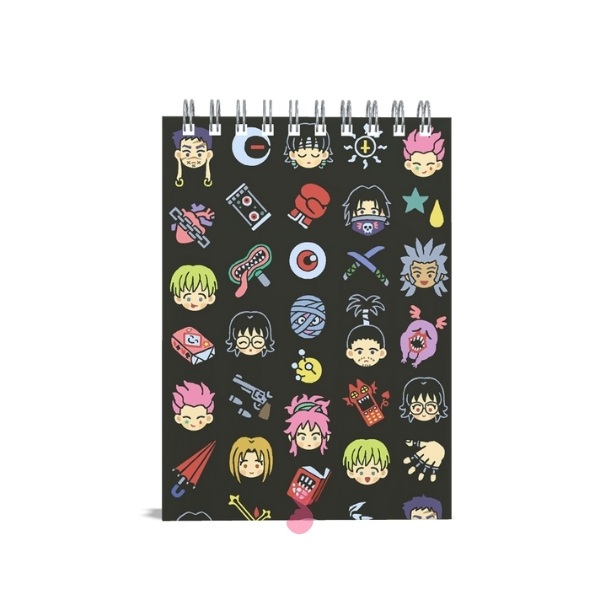 Bloco de Notas - Hunter x Hunter hxh hisoka gon killua (caderno anime)