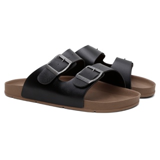 Sandália Chinelo Birken Confortável Slide Duas Fivelas Ajustável Calce Fácil Unissex em Oferta na Shopee