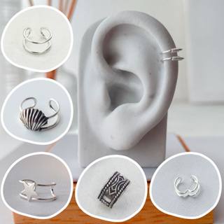 Piercings de Prata 925 Fake Pressão de Orelha Hélix Feminino em Oferta na Shopee