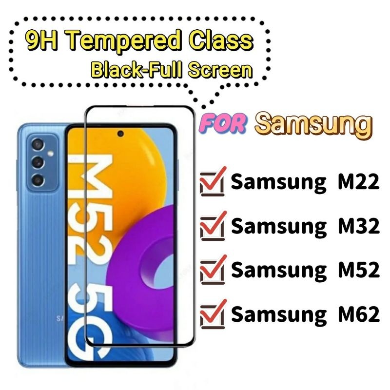Película Vidro Temperado 3D Samsung Galaxy M12 M13 M23 M32 4G M52 5G M62 M53 M14