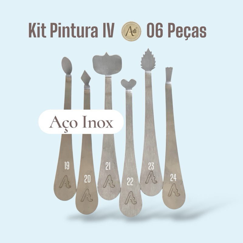 kit Espátula Pintura IV