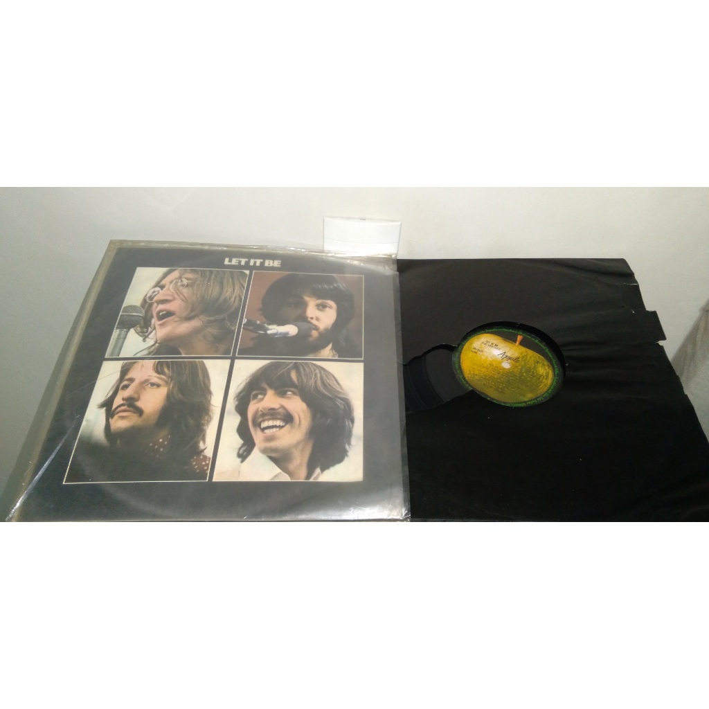 LP Vinil The Beatles Let It Be 1° Edição ( Mono 1970 Capa Sanduíche )