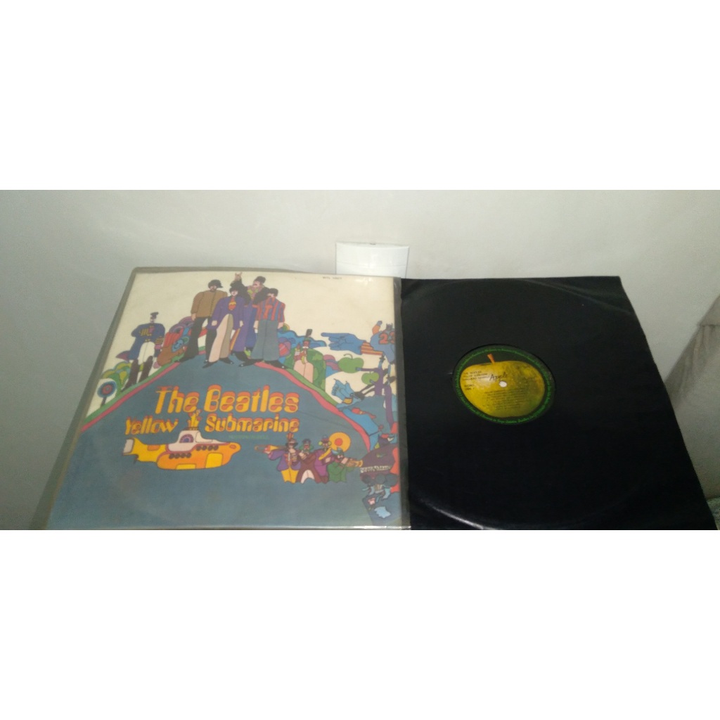 LP The Beatles Yellow Submarine Mono 1969 Capa Sanduíche 1° Edição
